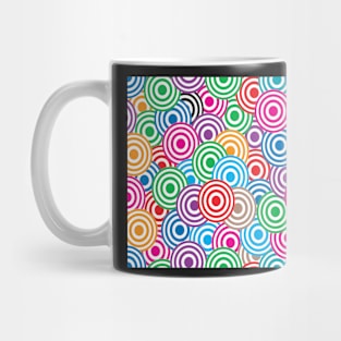 Multi-Color Multi-Circles Mug